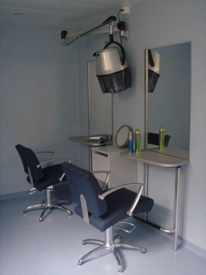 Illustrative photo of the hair salon